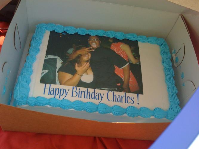Charles bday cake 5/3/09